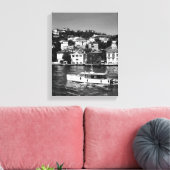Zomervibe in Bosphorus in Istanboel Canvas Afdruk (Insitu (Woonkamer))