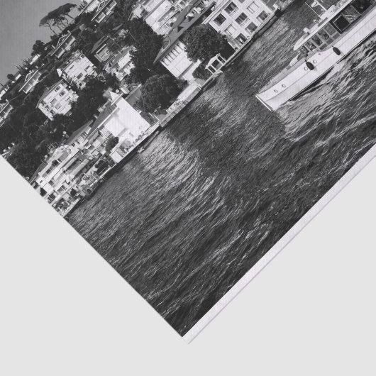 Zomervibe in Bosphorus in Istanboel Tissuepapier (Detail)