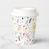 Zomervibe. Papieren Bekers (Rechts)