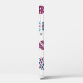 Zomervibes: ananaspatroon, kleurrijke Stippen Case-Mate iPhone Case (Achterkant / Links)