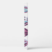 Zomervibes: ananaspatroon, kleurrijke Stippen Case-Mate iPhone Case (Achterkant / Rechts)