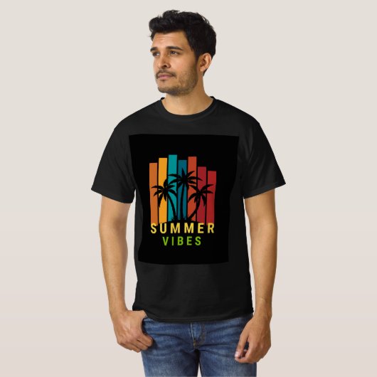 Zomervibes - Chill in Style T-shirt (Voorkant volledig)