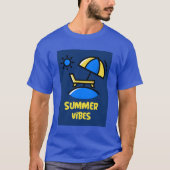 ZOMERVIBES :D GENIET VAN EEN LEUKE ZOMERSE SHIRTEN T-SHIRT (Voorkant)