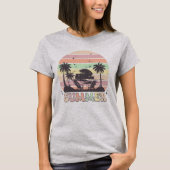 Zomervibes - Retro Design T-shirt (Voorkant)