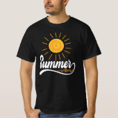 Zomervibes - Sunshine Mannen T-shirt (Voorkant)