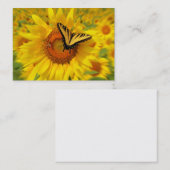 Zomervleugels, Visitekaartje (Voorkant / Achterkant)