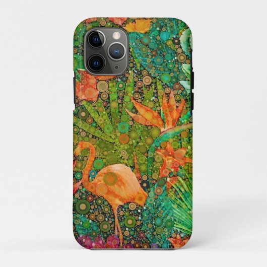  zomervlies van tropische tuinen Case-Mate iPhone case (Achterkant)