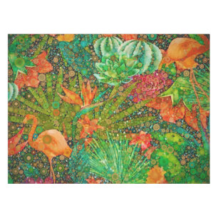  zomervlies van tropische tuinen tafelkleed