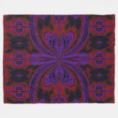Zomervlinder 3 fleece deken (Voorkant (Horizontaal))