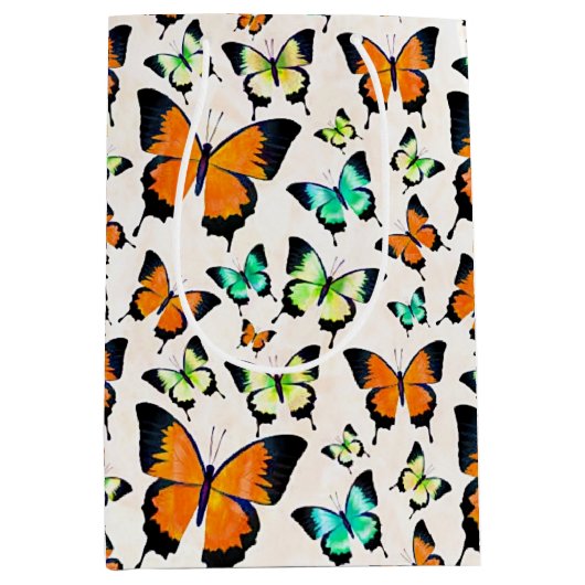 Zomervlinder Medium Cadeauzakje (Voorkant)