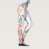  zomervlinder vogelbloemen yogabroek leggings (Rechts)