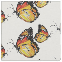 Zomervlinder Waterverf kunststof Stof