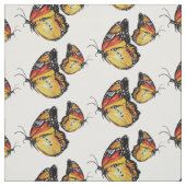 Zomervlinder Waterverf kunststof Stof (Swatch)