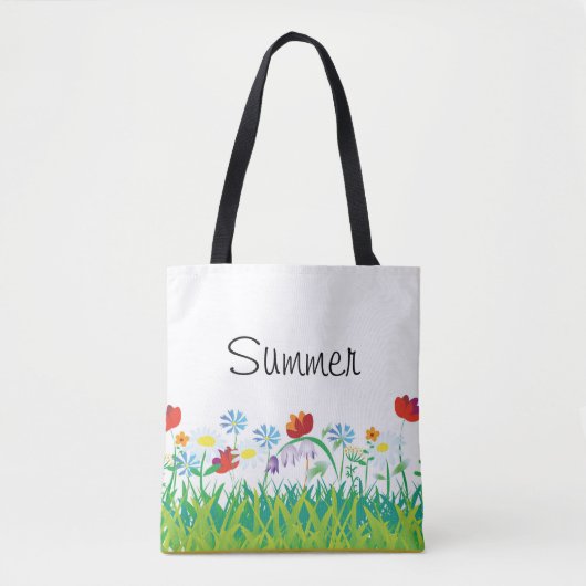 zomervluchten tote bag (Voorkant)