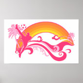 zomervoetbal poster (Voorkant)