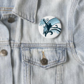 zomervoetbal. ronde button 5,7 cm (In situ)