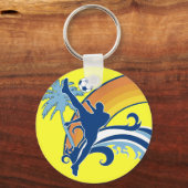 zomervoetbal. sleutelhanger (Voorkant)