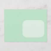 Zomervogels en wervelingen redden het date-Briefka Aankondigingskaart (Achterkant)