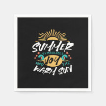 Zomervreugde - Warme Zon & Geluk Quote