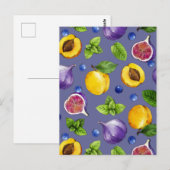 Zomervruchten Briefkaart (Voorkant / Achterkant)