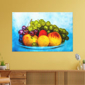 zomervruchten canvas afdruk (Insitu (Woonkamer))