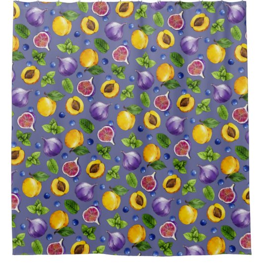 Zomervruchten Douchegordijn (Voorkant)