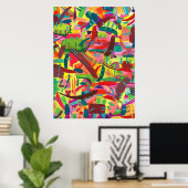 zomervruchten poster (Thuiskantoor)