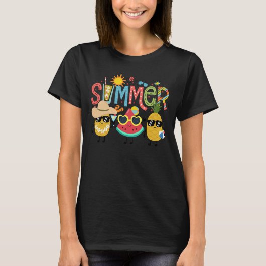 zomervruchten t-shirt (Voorkant)