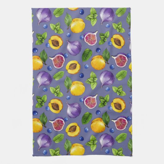 Zomervruchten Theedoek (Verticaal)