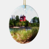 zomervuurtoren keramisch ornament (Rechts)