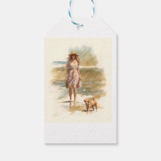 zomerwandeling cadeaulabel (Achterkant)