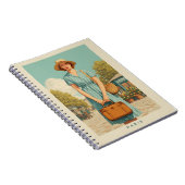  zomerwandeling in Parijs Notitieboek (Rechterzijde)