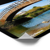 Zomerwandeling langs de Túria-rivier Poster (Hoek)