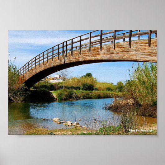 Zomerwandeling langs de Túria-rivier Poster (Voorkant)