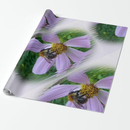 zomerwarmte cadeaupapier (Uitgerold)