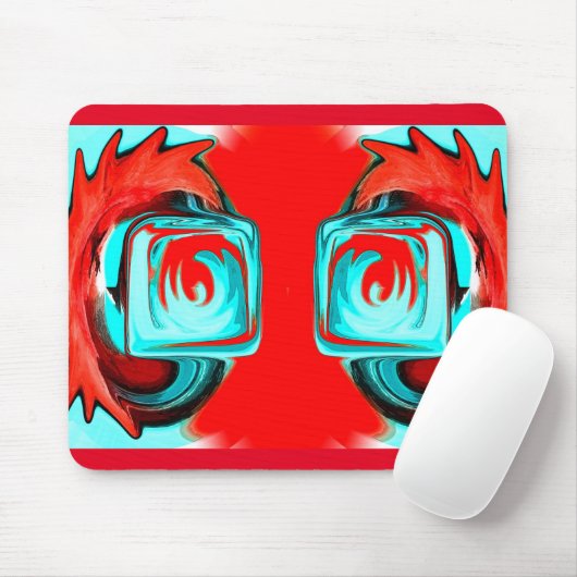 Zomerwarmte kunst muismat (Met muis)