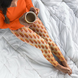 Zomerweeen Zomer Halloween JackoLantaarn Popsicle Leggings