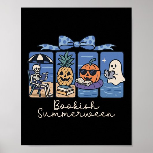 Zomerween Boekerig Poster (Voorkant)