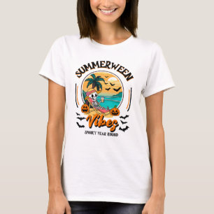 Zomerween, Grappige Halloween Zomer T-shirt