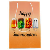Zomerween Halloween Zomer Feest Medium Cadeauzakje (Voorkant)