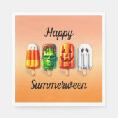 Zomerween Halloween Zomer Feest Servet (Voorkant)