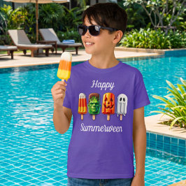 Zomerween Halloween Zomer Feest T-shirt