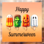 Zomerween Halloween Zomerfeest Raamsticker (Vel 2)