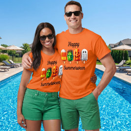 Zomerween Halloween Zomerfeest T-shirt