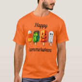 Zomerween Halloween Zomerfeest T-shirt (Voorkant)