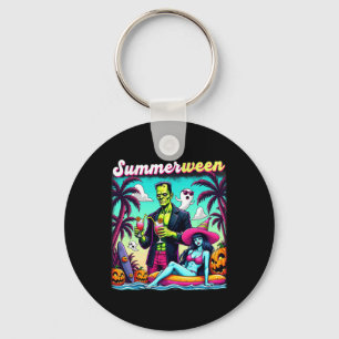 Zomerween Zomer Halloween Zombie Frankenstein Bo Sleutelhanger