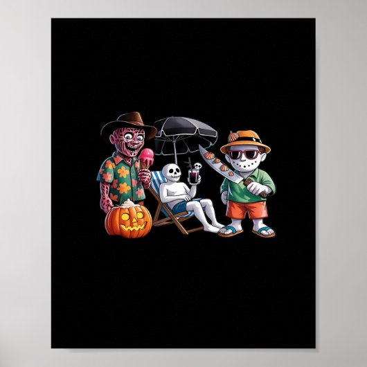 Zomerween - Zomerween Strand - Zomerween Heks - Poster (Voorkant)
