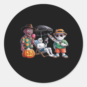Zomerween - Zomerween Strand - Zomerween Heks - Ronde Sticker