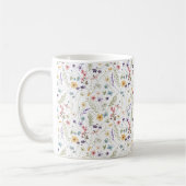Zomerweide Allover Patroon Naam Koffiemok (Links)
