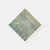 zomerweide bruiloft papieren servetten (Hoek)